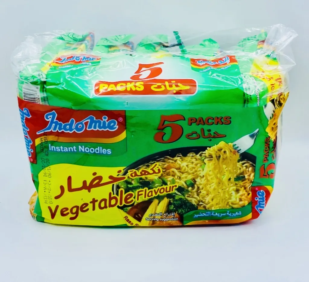 شعيرية اندومي  بالخضار8×75g
