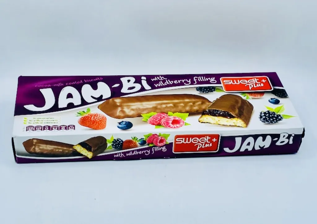 بسكويت جامبي بالفواكه البرية24×150g