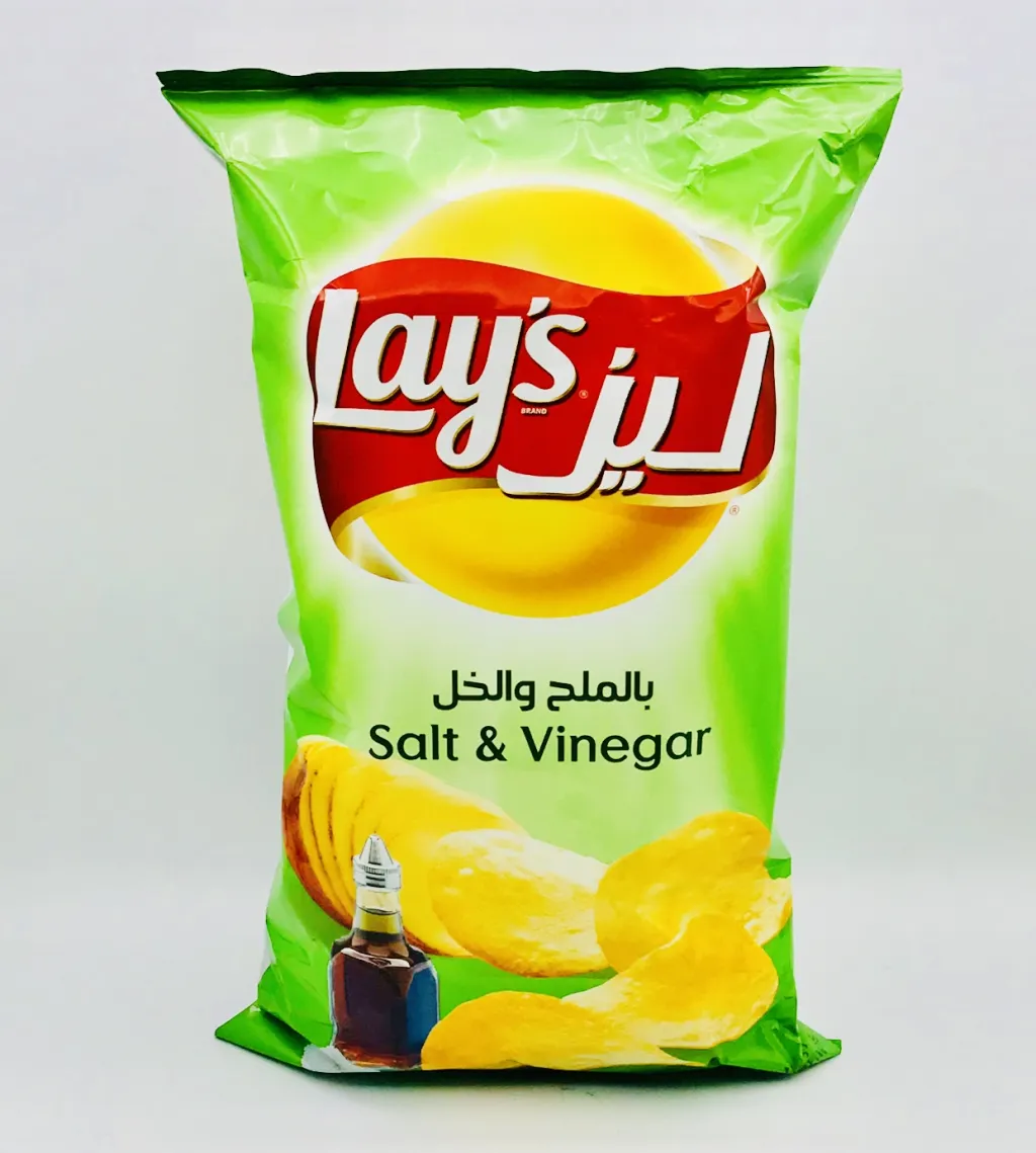 بطاطس ليز عائلي ملح وخل20×160g