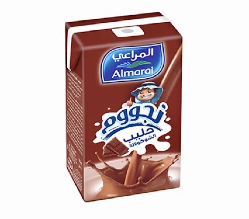 حليب المراعي نجوم بالشوكولاتة 150mlx18