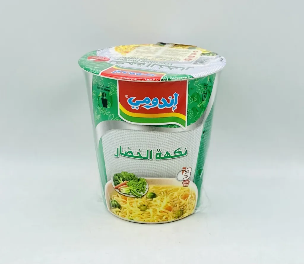 شعيرية اندومي كاسات بالخضار