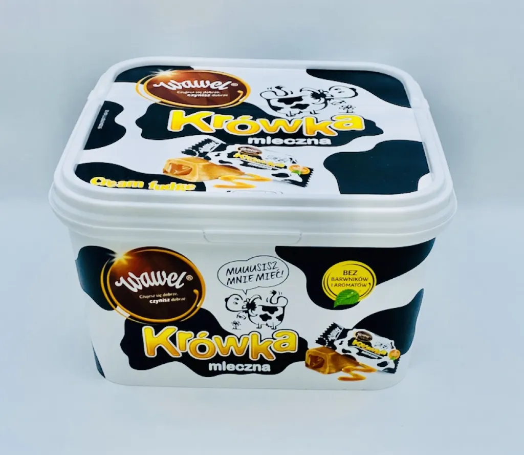 حلاوة بقرة كروكا علب مربع6×700g
