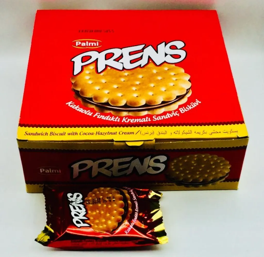 بسكويت برنس بالمي بالشوكولاتة دربن 12×24×25g