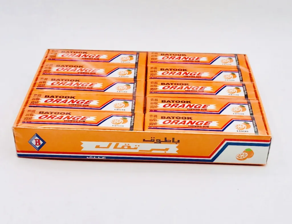 علك سهم باطوق بالبرتقال 20x50