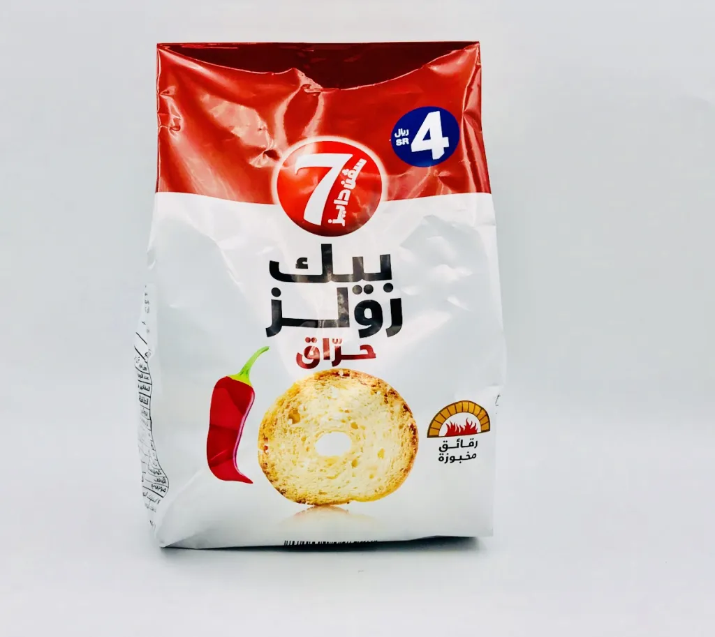 رقائق سفن دايزخبز محمص بيك رولز مخبوزة حراق12×175جم