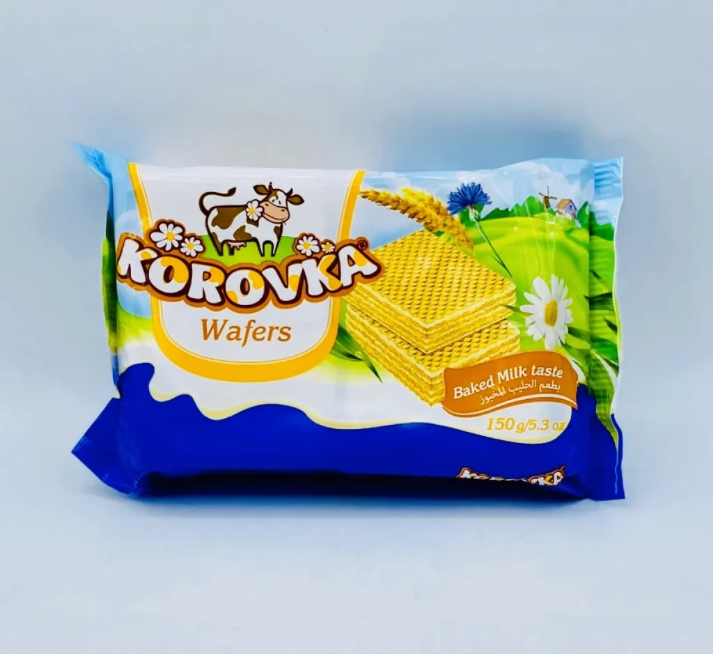 ويفر كوروفكا بالحليب القاربه 22×150g