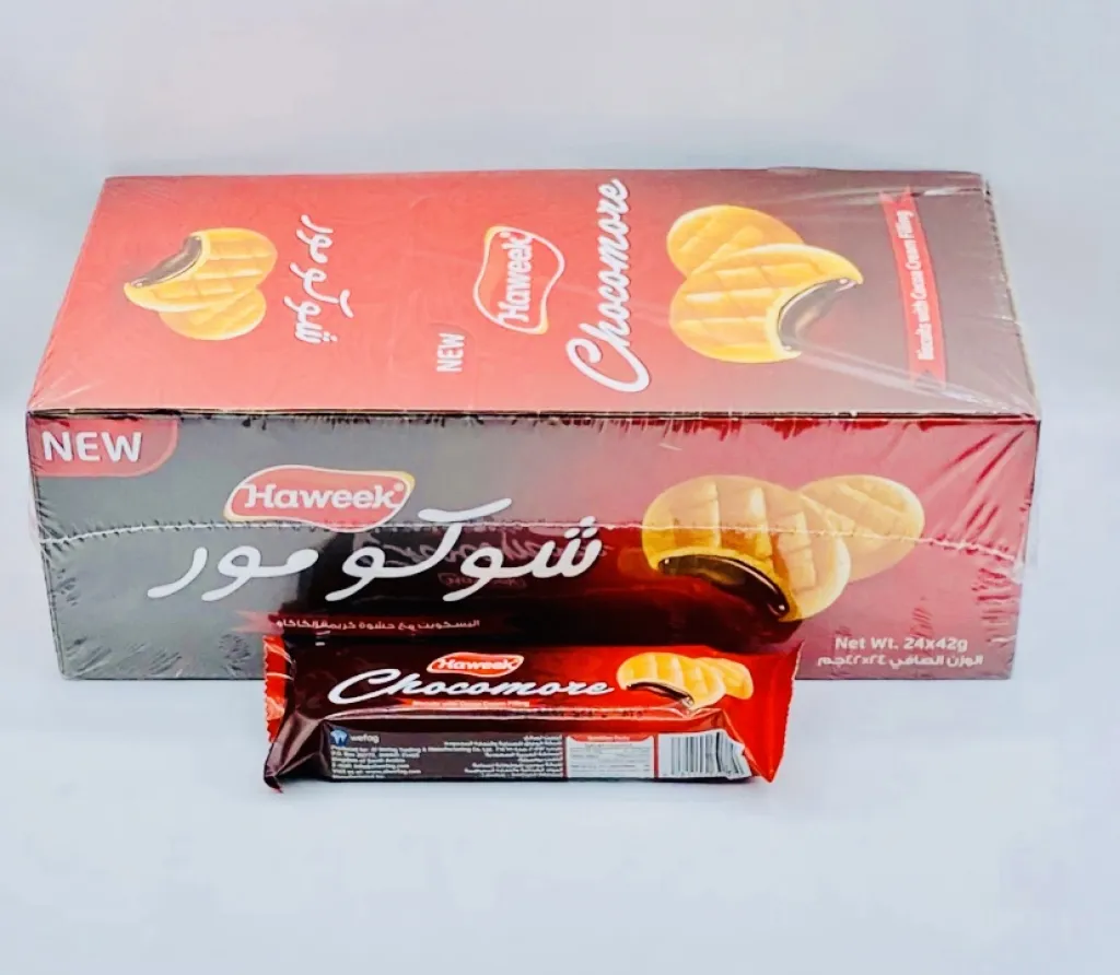 بسكويت شوكو مور 6×24×36g
