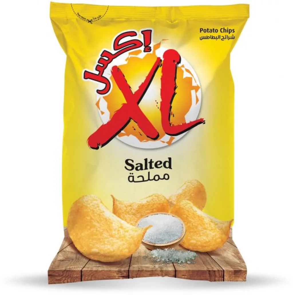 بطاطس اكسل مملح كبير 2×25