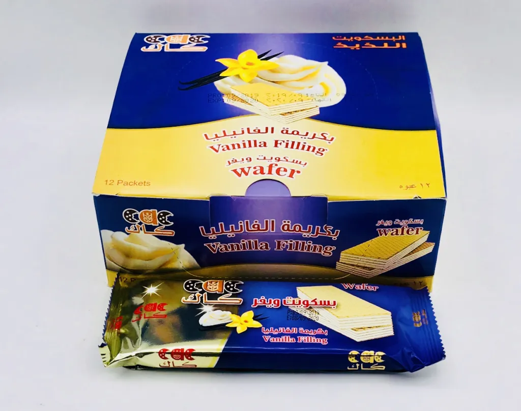 ويفر كاك فانيلا24×12×20g
