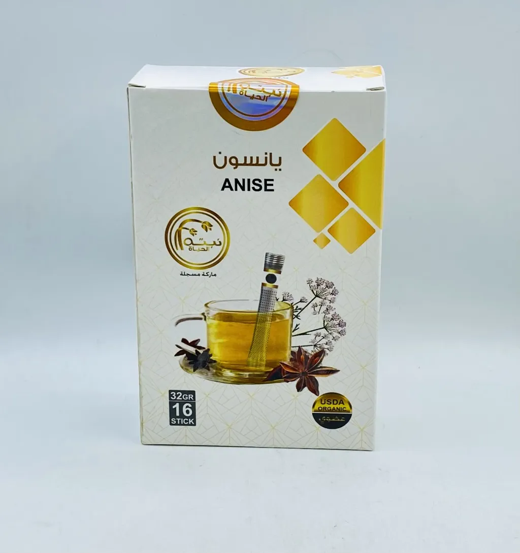 شاي يانسون نبتة الحياة 12×16حبة
