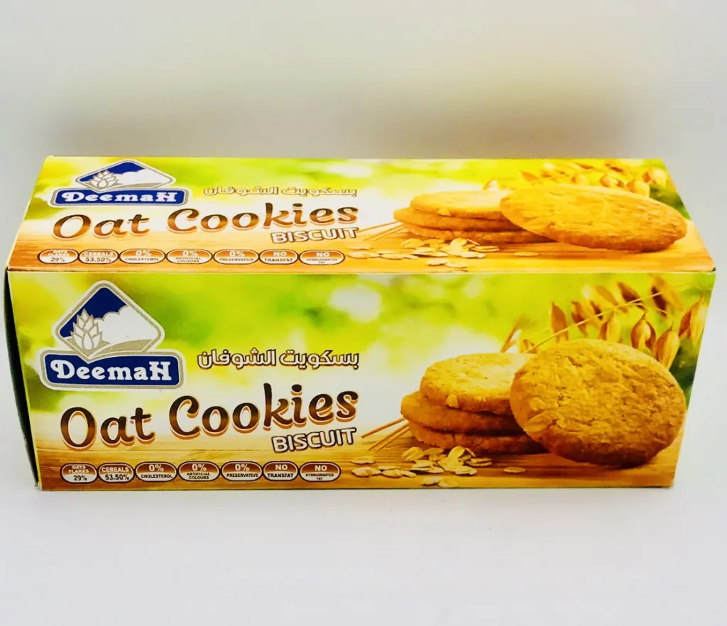بسكويت كوكيز شوفان ديمة12×280g