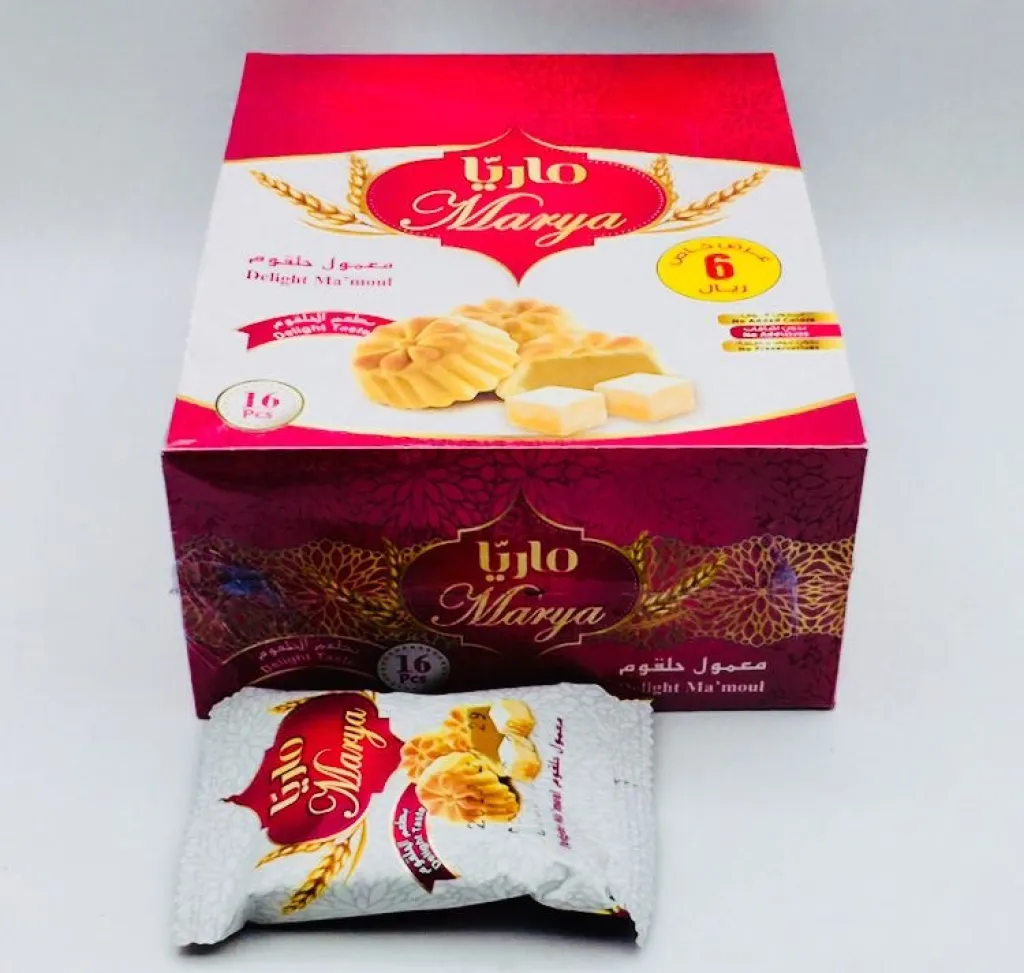 معمول ماريا تمر بالحلقوم12×16×22g