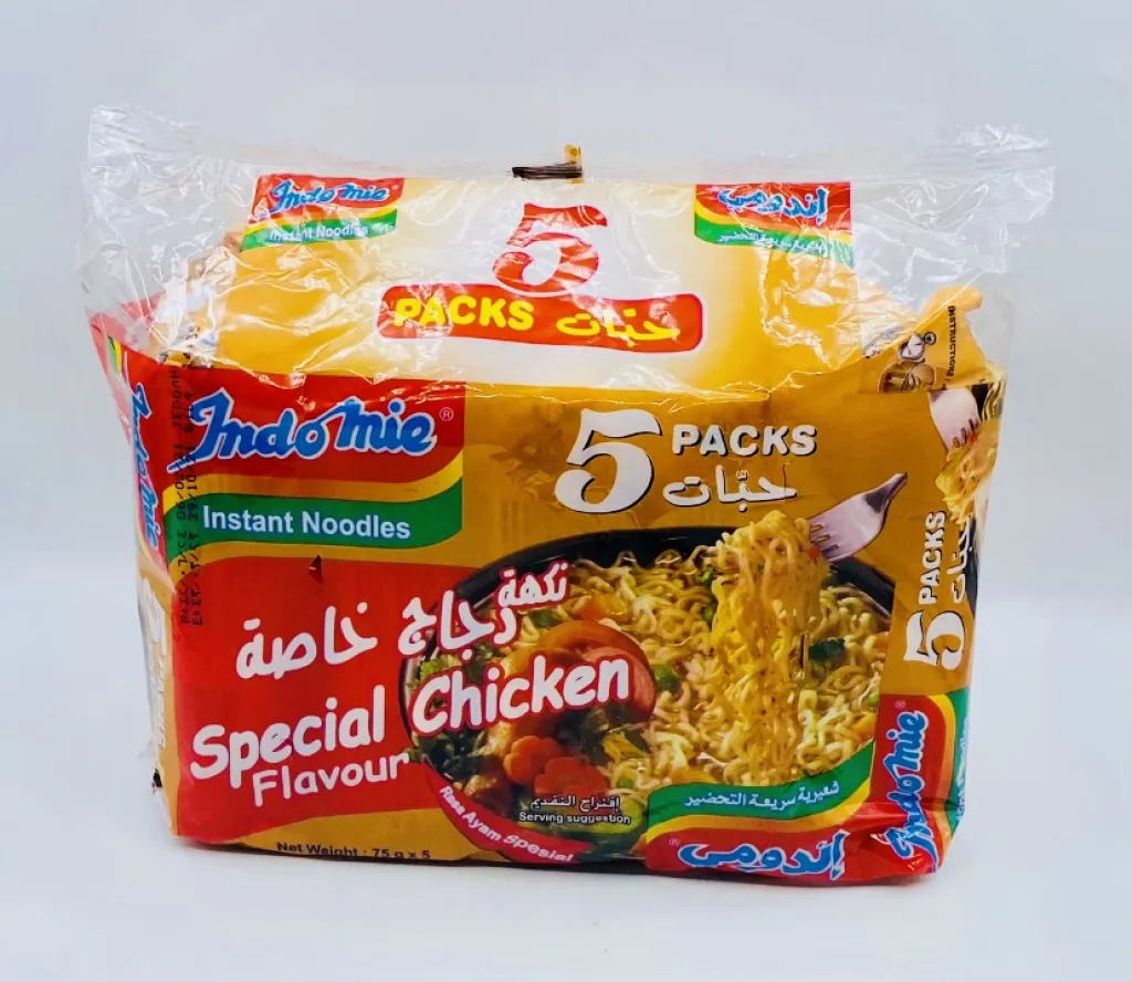 شعيرية اندومي نكهة الدجاج الخاصة 12×5×75g