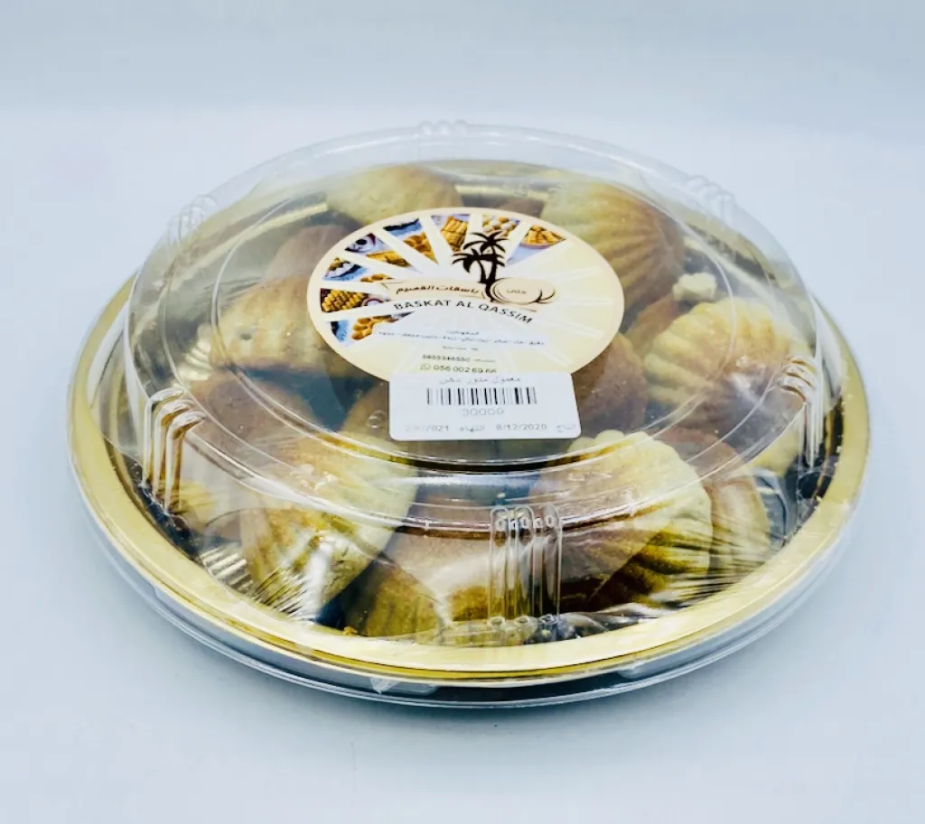 معمول باسقات القصيم بالدخن دائري25×420g