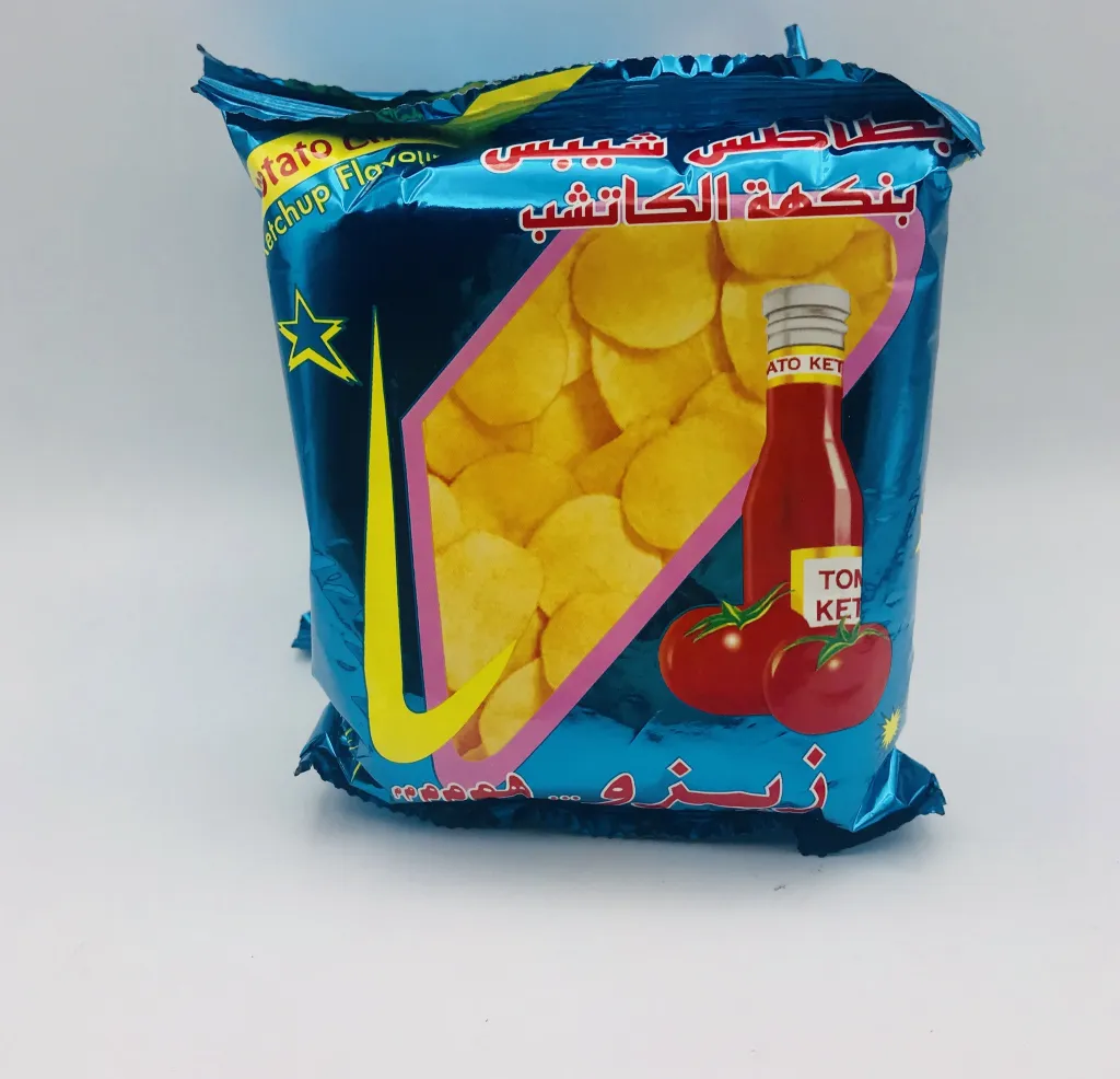 بطاطس زيزو بالكاتشب  4x20