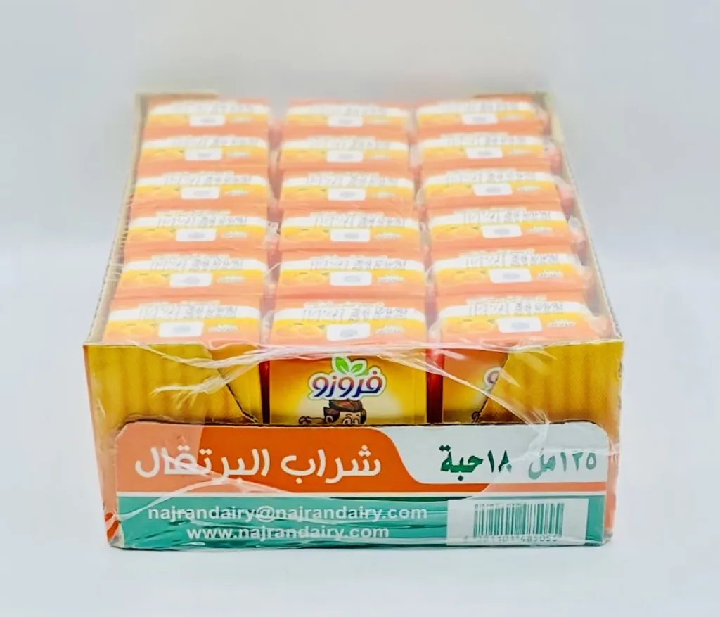 شراب فروزو نجران بالبرتقال 18×125مل