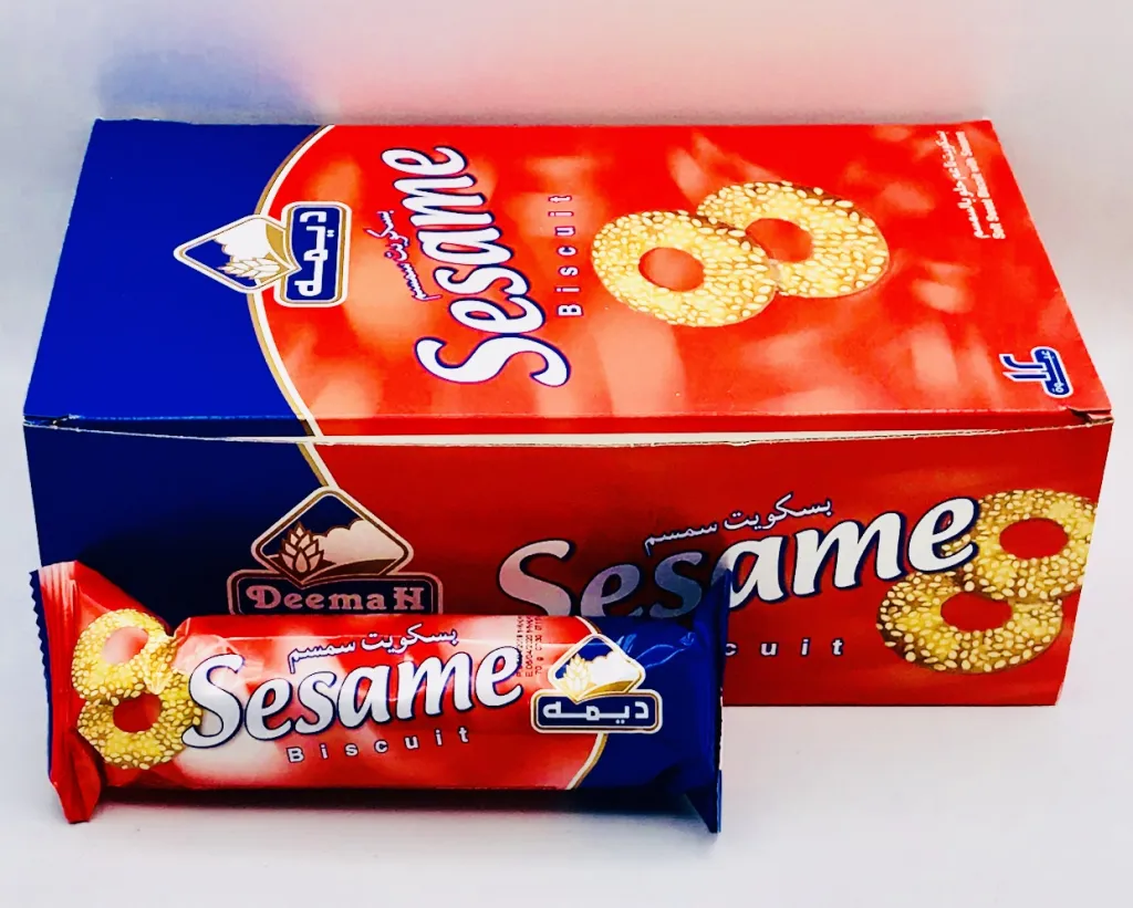 بسكويت سمسم ديمة 4×12×70g