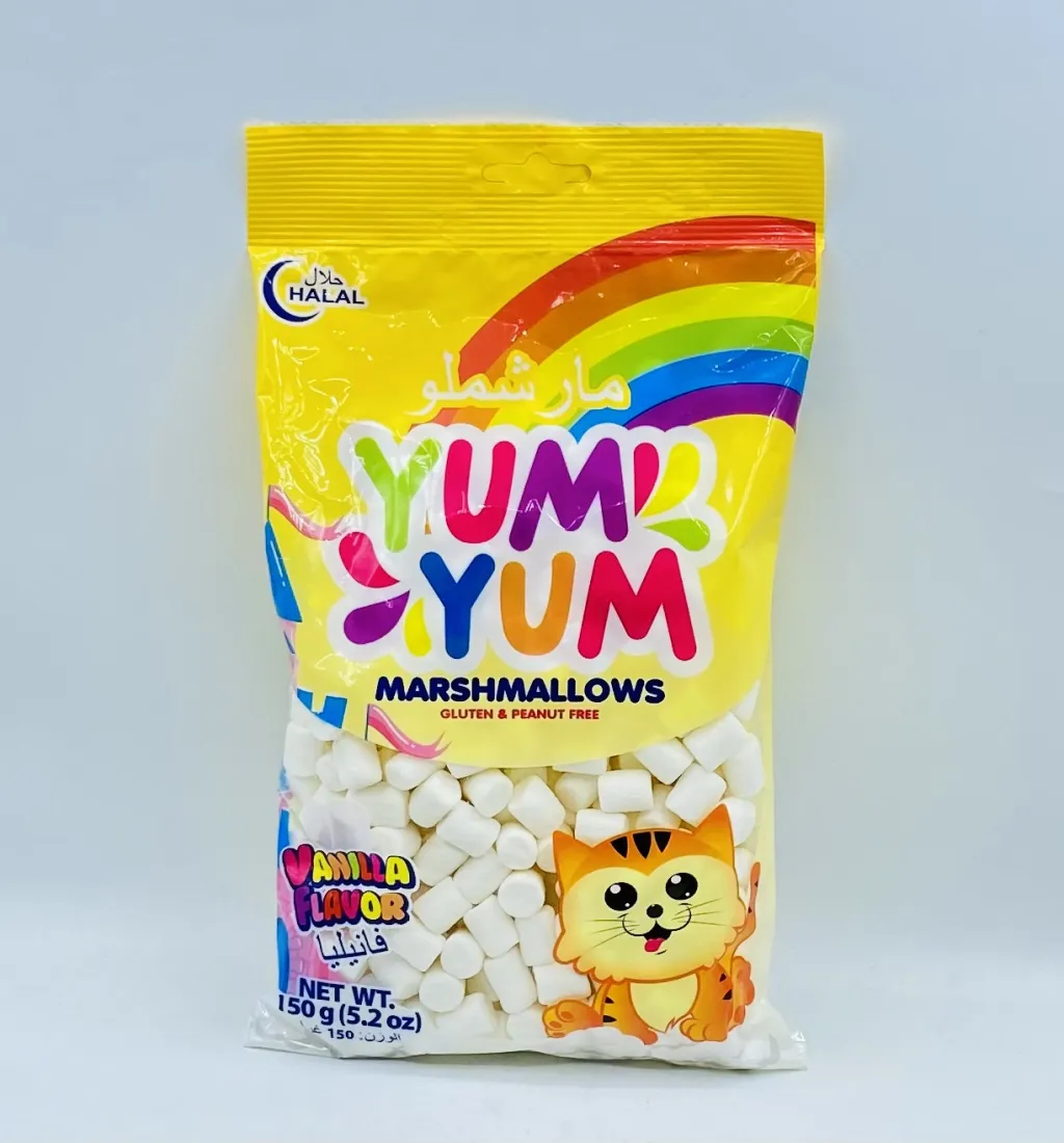 مارشملو يوم يوم بالفانيلا كل العالم 150g