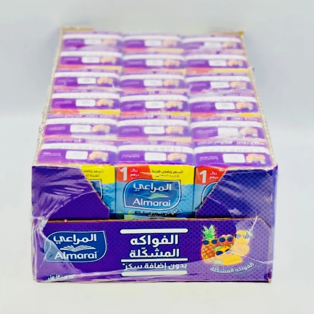 عصير المراعي بالفواكه المشكلة 18×140مل