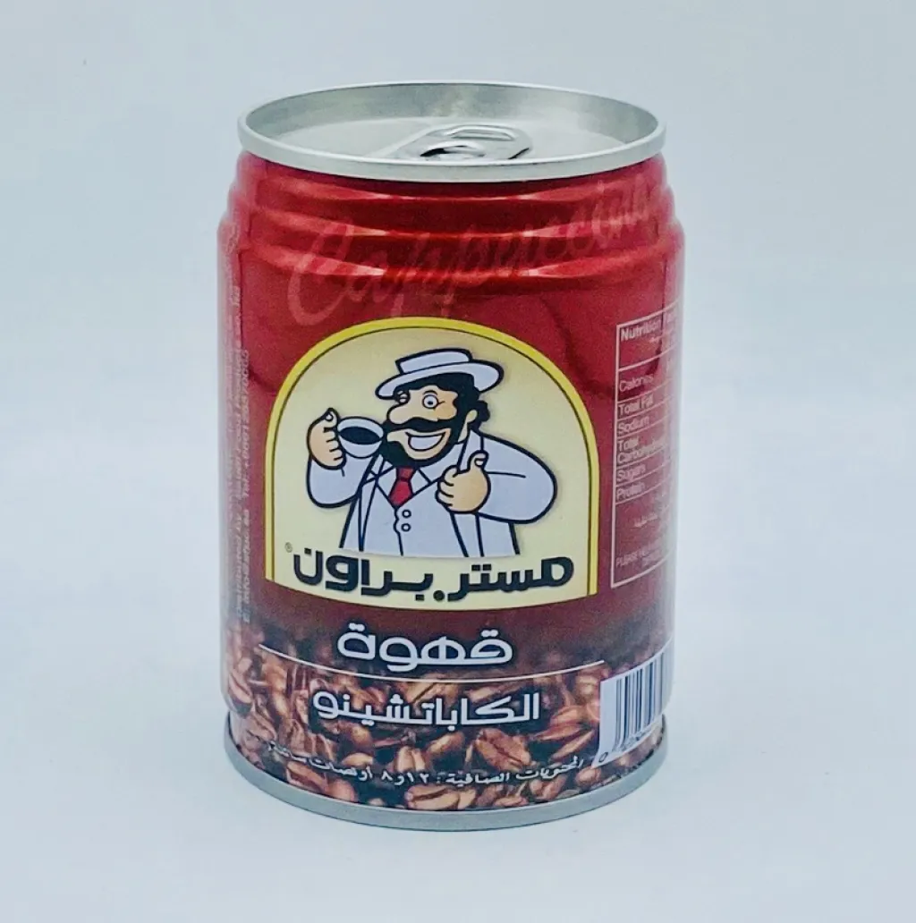 قهوة مستر براون بالكابتشينو  مثلجه 24×180m