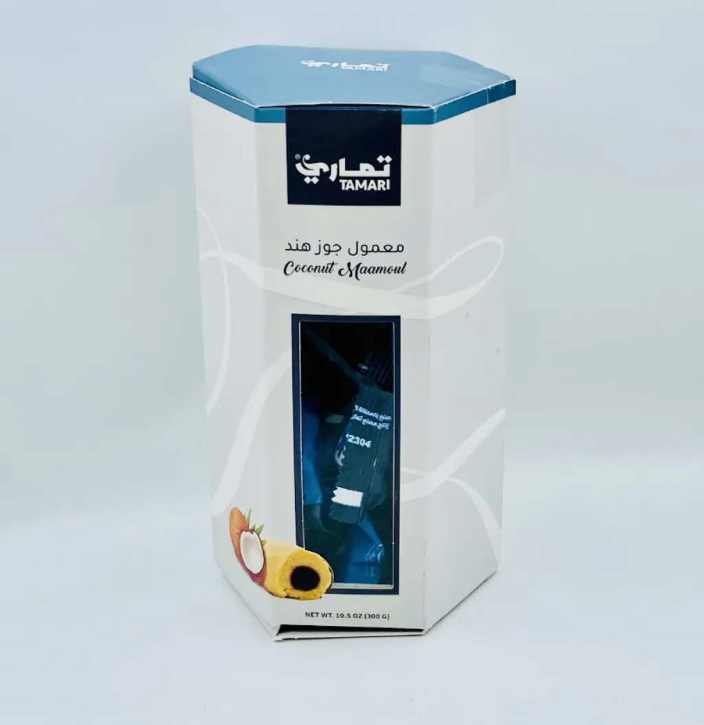 معمول تماري بجوز الهند  12×300جم