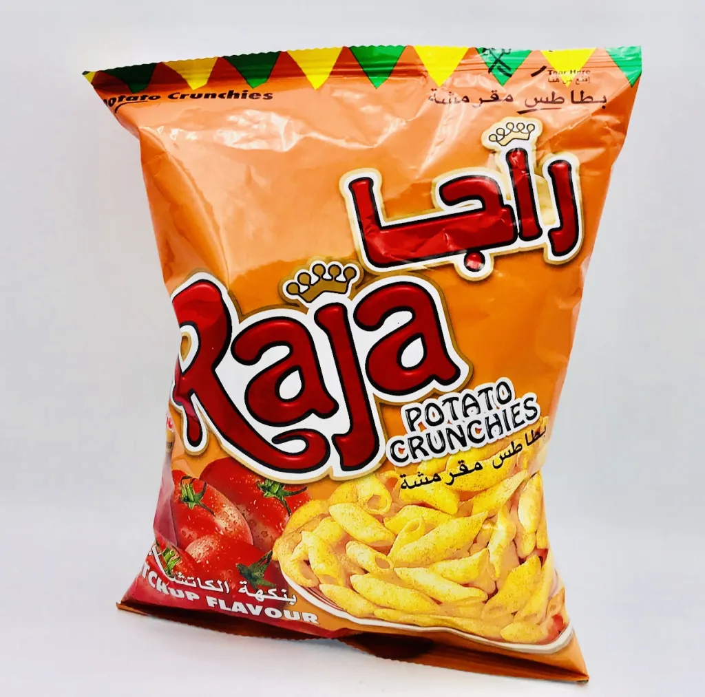 بطاطس راجا بالكاتشب عائلي12×70g