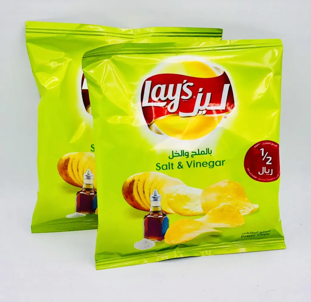 بطاطس ليز بالملح والخل5×21×14g