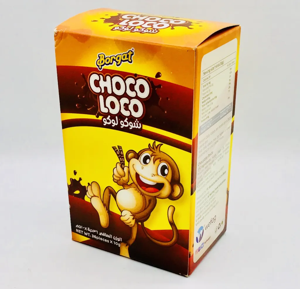 شوكو لوكو بورقات صغير12×36×10g