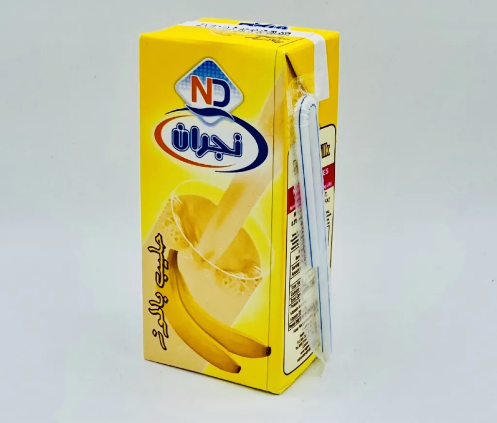 حليب نجران بالموز 27×200g