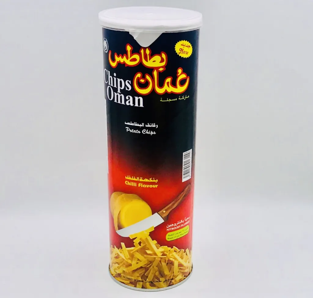 بطاطس عمان علب كبير حار16×137g