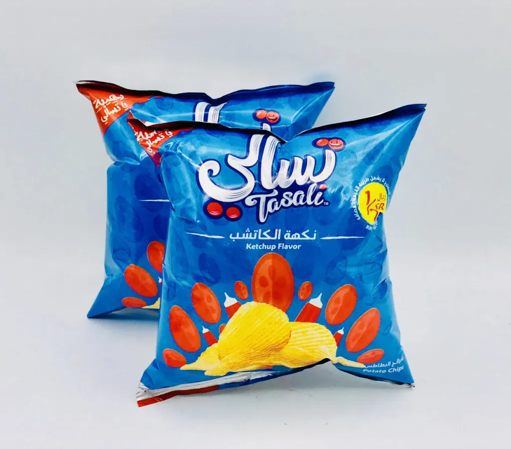 بطاطس تسالي بنكهة الكاتشب  5x21