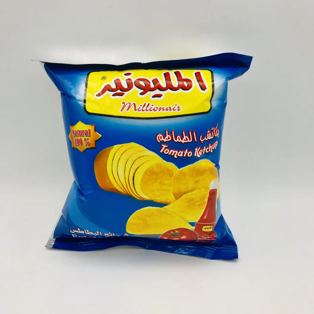 بطاطس المليونير بالكاتشب5×20×14جم