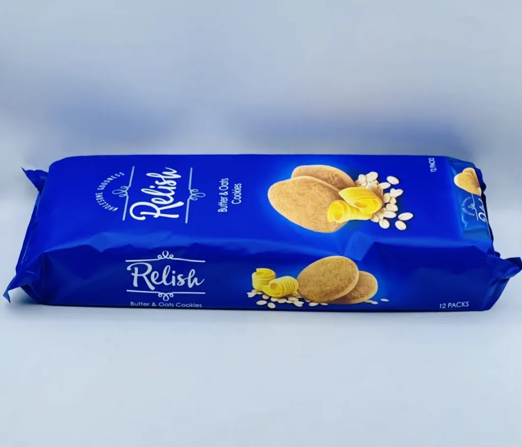 بسكويت ريليش بالزبدة والشوفان 6×12×42g