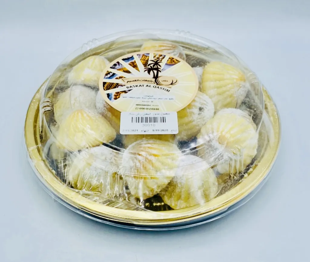 معمول باسقات القصيم ابيض برش السكر دائري 25×420g