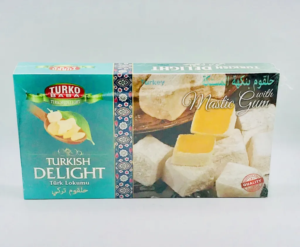 حلاوة حلقوم تركي النقاء بالمستكة12×400g