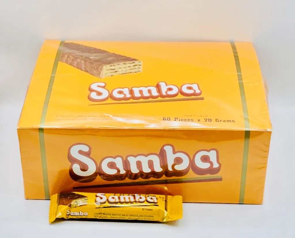 بسكويت ويفر سامبا بالشوكولاتة بلشرف6×60×20g