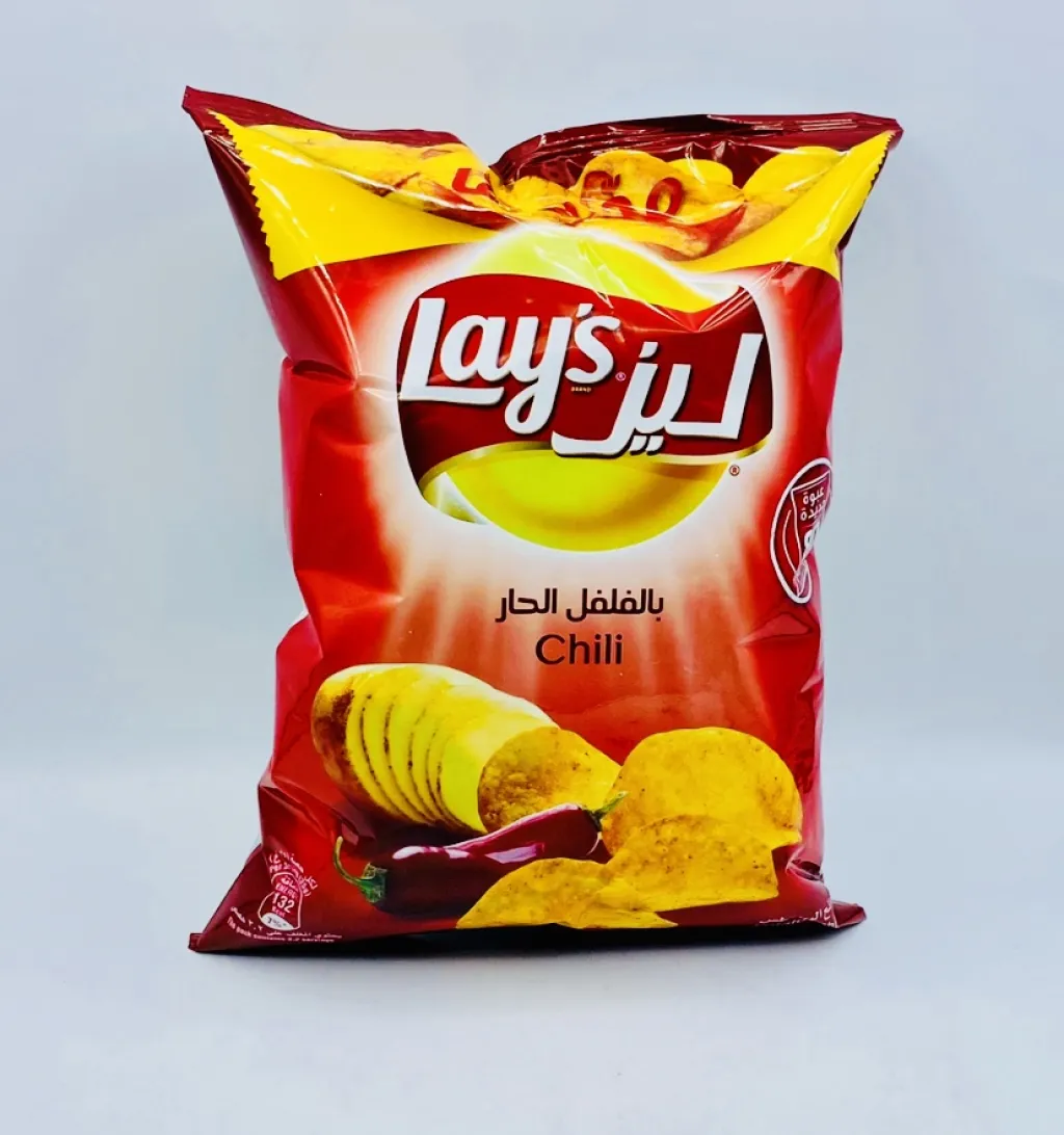 بطاطس ليز بالفلفل الحار 16×80G
