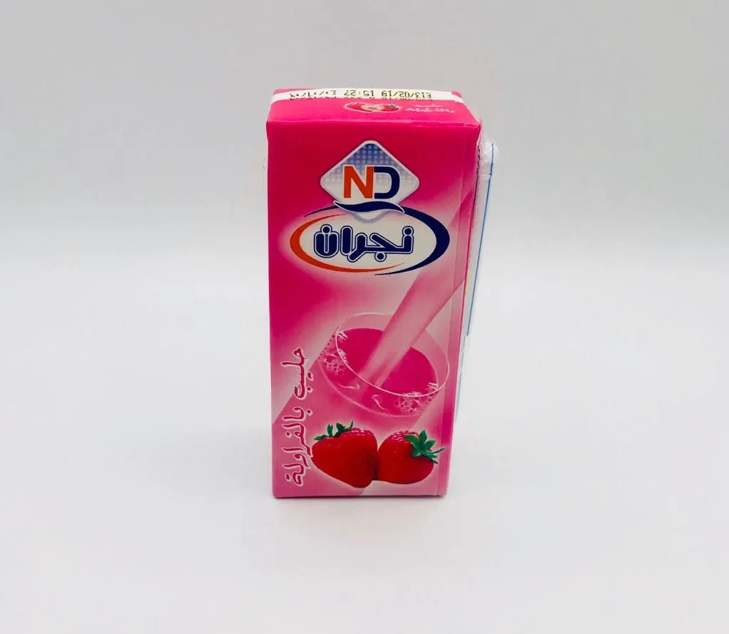 حليب نجران بالفراولة 200mlx27
