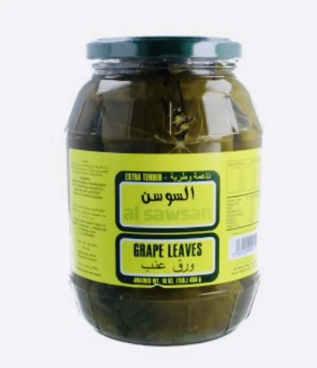 ورق عنب السوسن12×900g