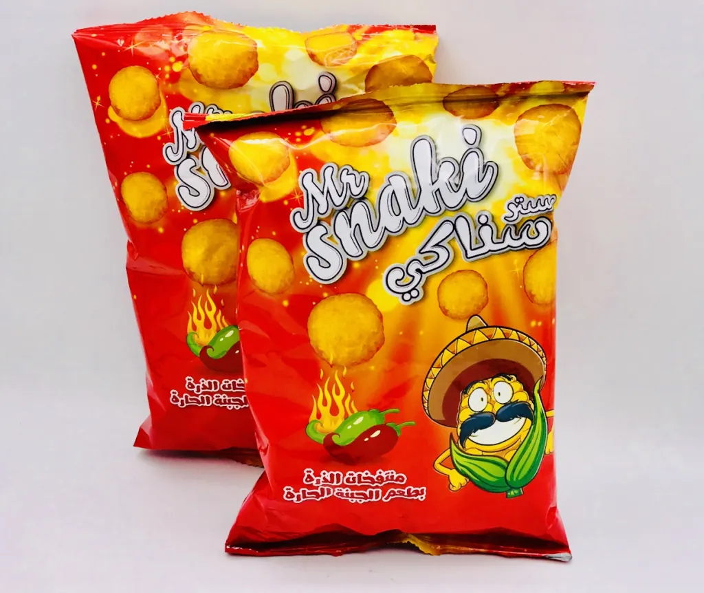 مستر سناكس الفائقه بالجبنه الحاره3×20×25g