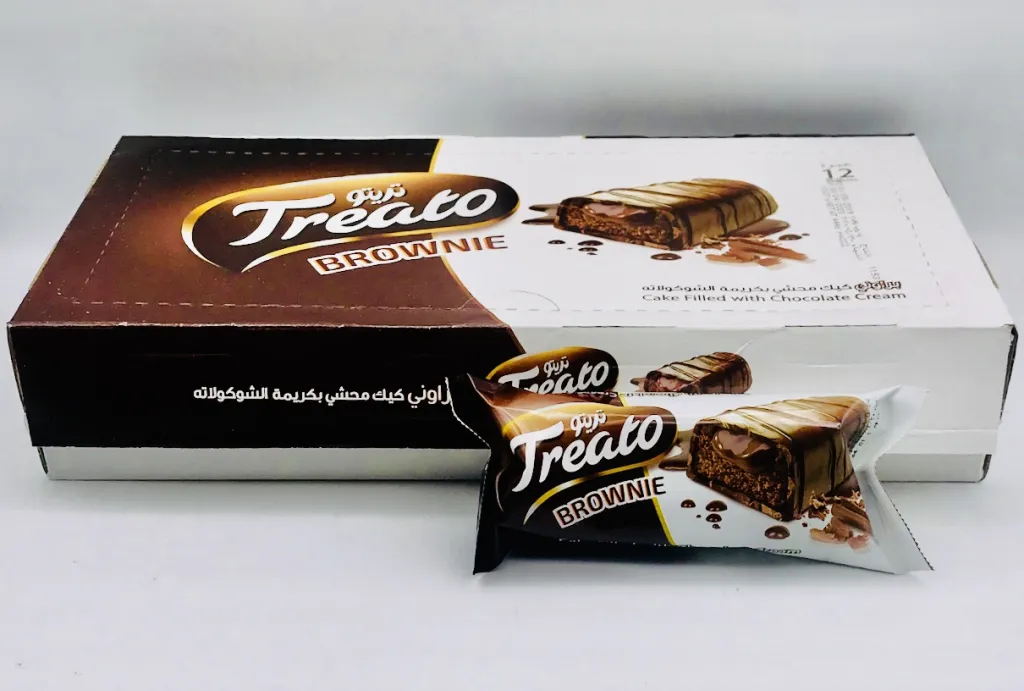 كيك تريتو براوني ديمة 12×12×40g