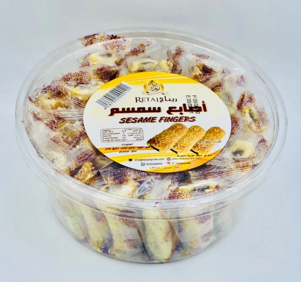 اصابع بالسمسم والتمر ريتاج 18×400g