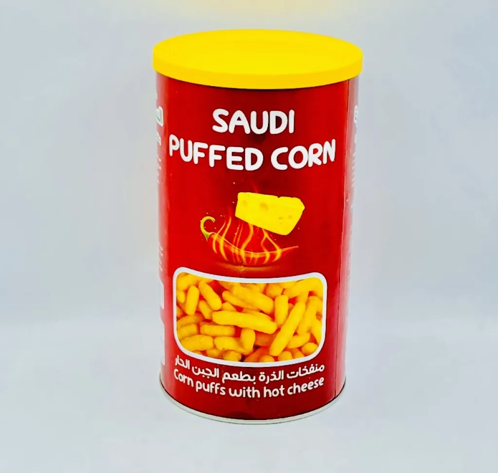 منتفخات الذرة السعودية بالجبن الحار 12×50جم