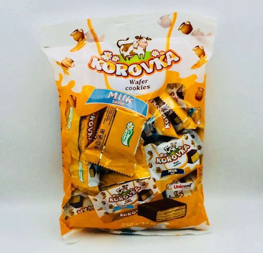 ويفر كوروفكا بالشوكولاتة والحليب 8×250g