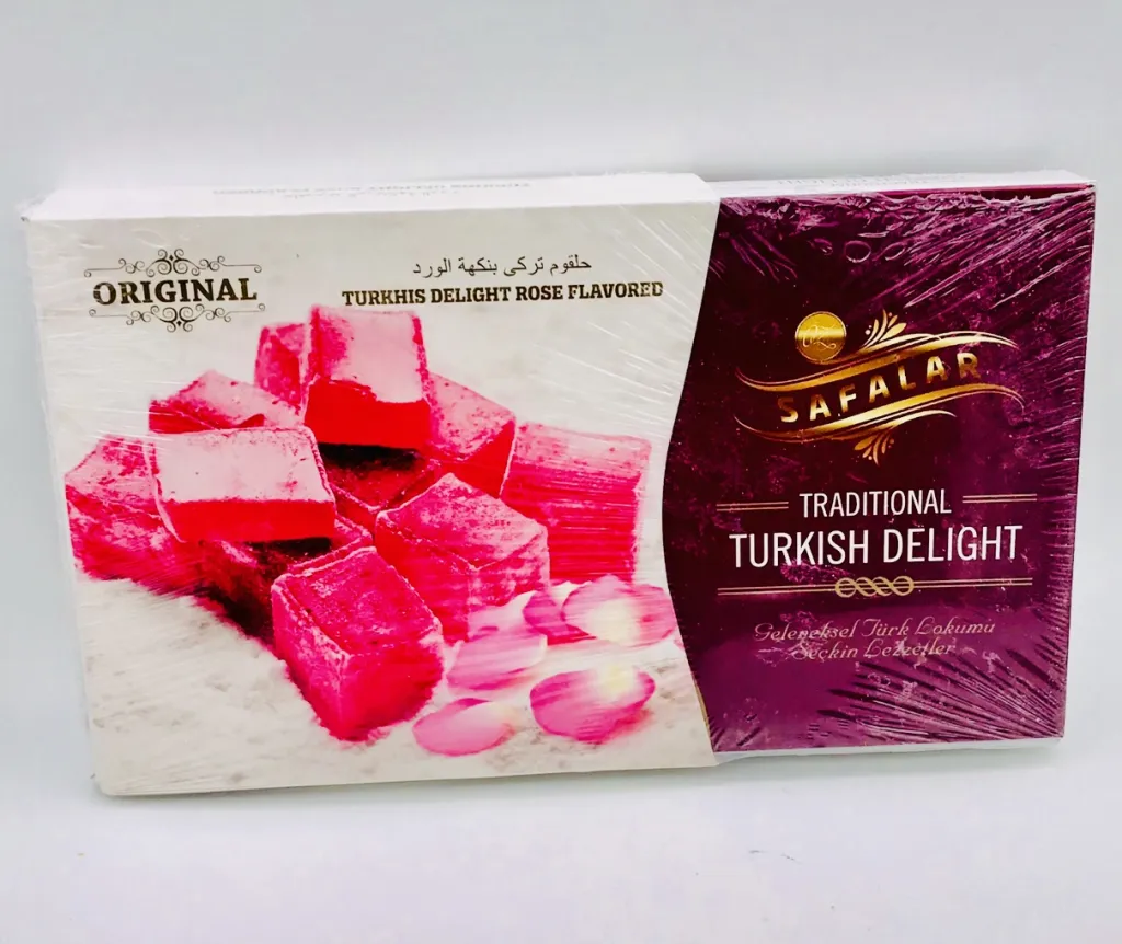 حلقوم تركي الحميدي بالورد 12×400g